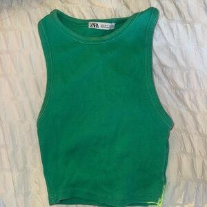 Zara Emerald Green Tank Top